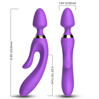 Armony Massager & Vibrator Rabbit Purple | Niks.fi verkkokauppa