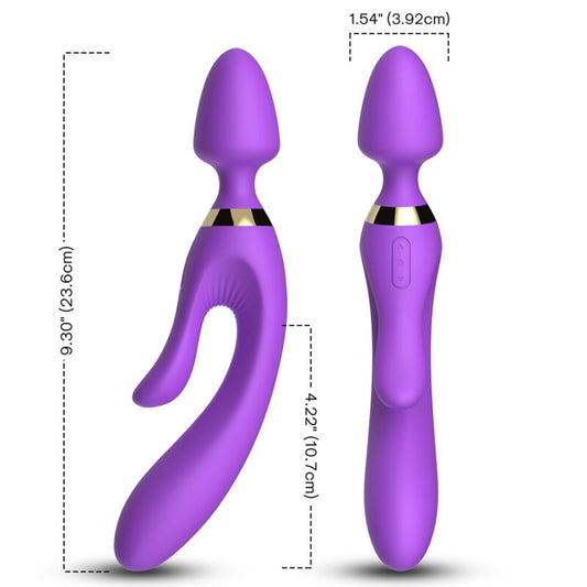 Armony Massager & Vibrator Rabbit Purple | Niks.fi verkkokauppa
