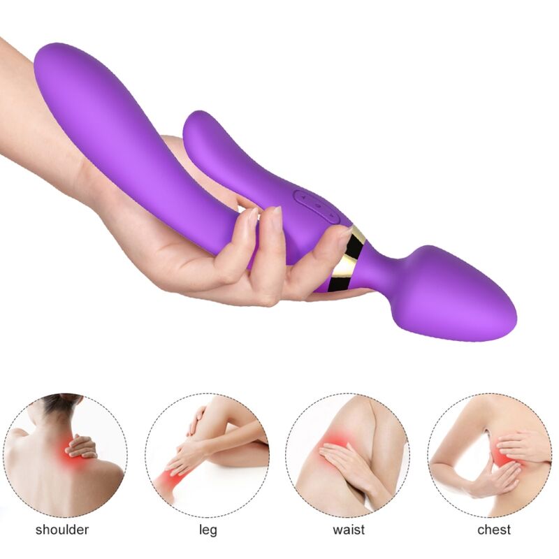 Armony Massager & Vibrator Rabbit Purple | Niks.fi verkkokauppa