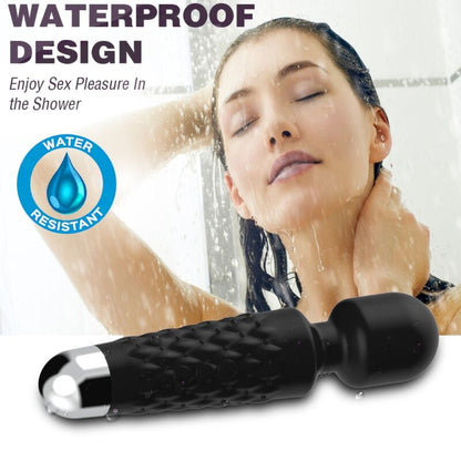 Armony Postman Massager & Vibrator Super Flexible Head Black | Niks.fi verkkokauppa