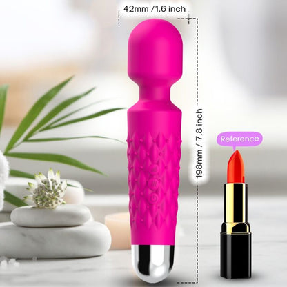 Armony Postman Massager & Vibrator Super Flexible Head Fuchsia | Niks.fi verkkokauppa
