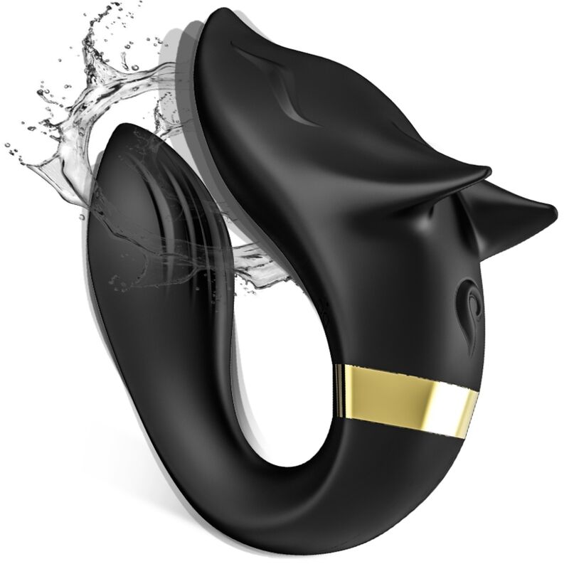 Armony Fox Vibrator For Couples Remote Control Black | Niks.fi verkkokauppa