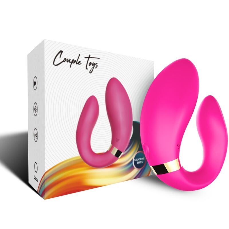 Armony Crescent Vibrator For Couples Remote Control Fuchsia | Niks.fi verkkokauppa