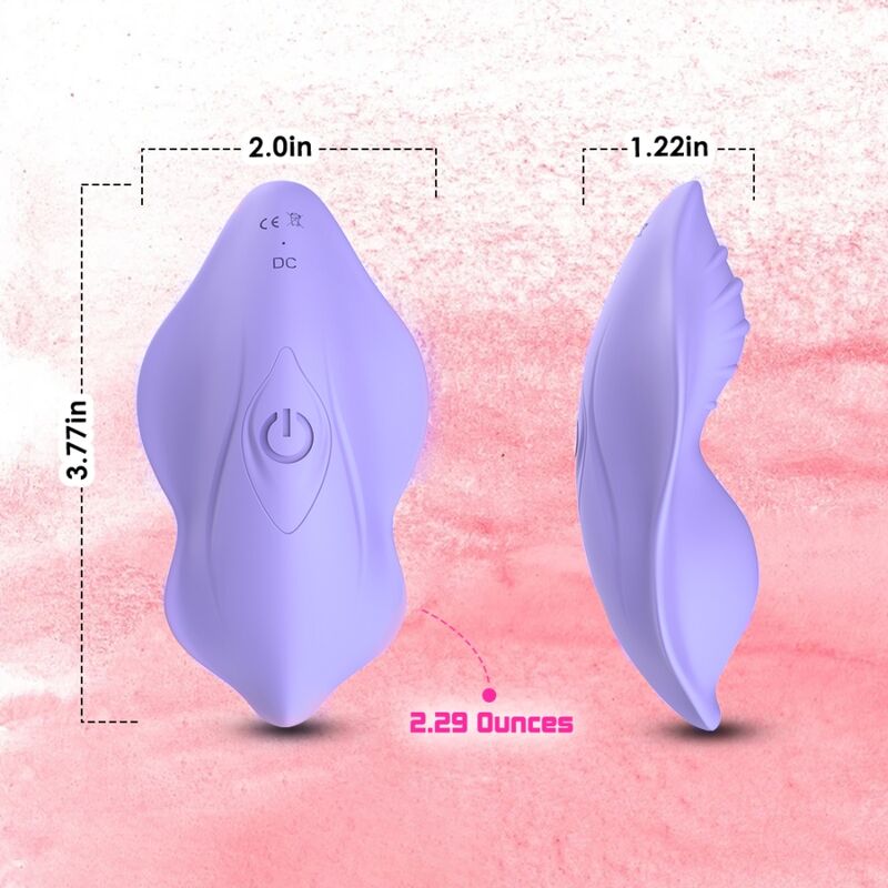 Armony Whisper Wearable Panties Vibrator Remote Control Purple | Niks.fi verkkokauppa