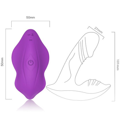 Armony Whistle Vibrator Introducible Remote Control Purple | Niks.fi verkkokauppa