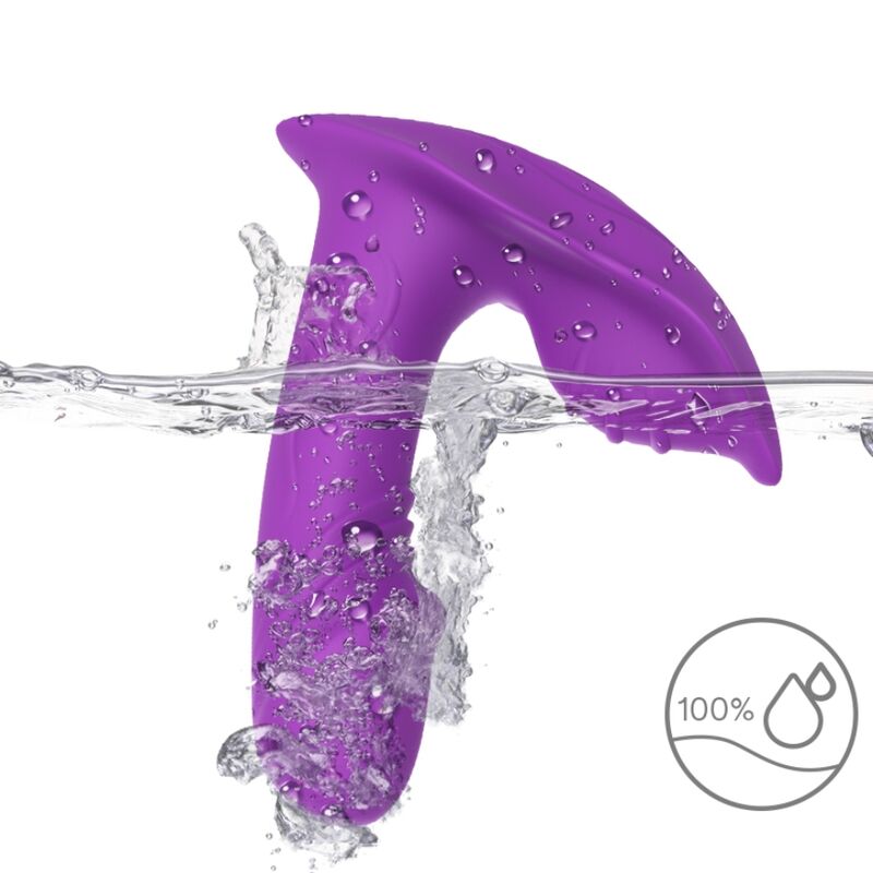 Armony Whistle Vibrator Introducible Remote Control Purple | Niks.fi verkkokauppa