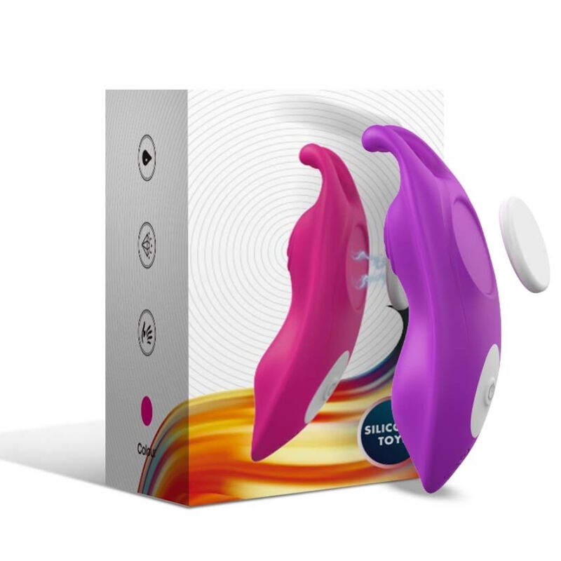 Armony Honeybee Wearable Panties Vibrator G-Spot Remote Control Purple | Niks.fi verkkokauppa