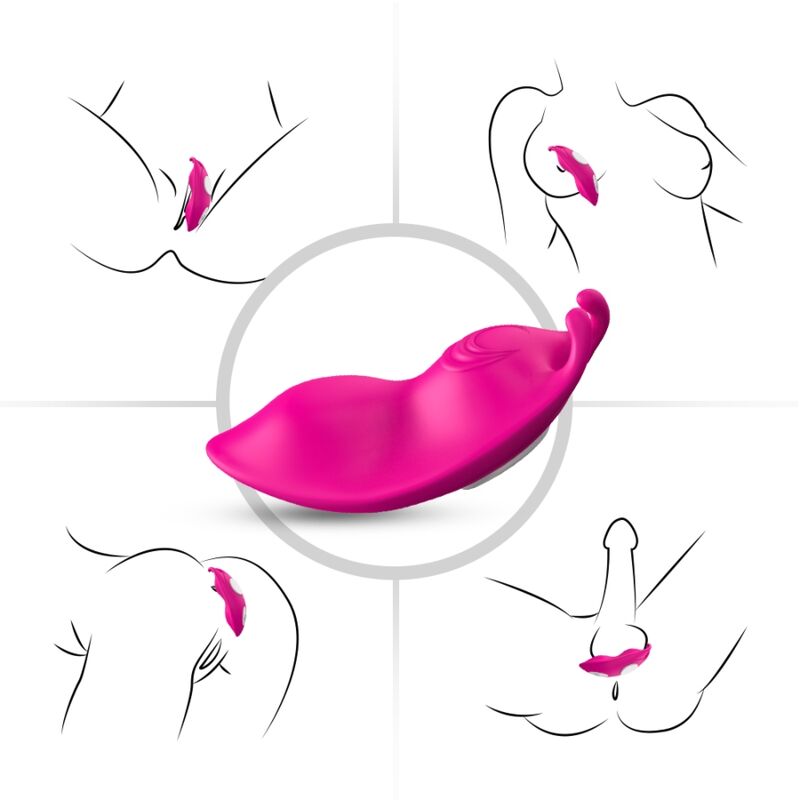 Armony Honeybee Wearable Panties Vibrator G-Spot Fuchsia Free App | Niks.fi verkkokauppa