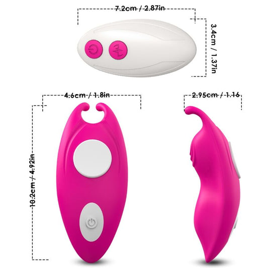 Armony Honeybee Wearable Panties Vibrator G-Spot Fuchsia Free App | Niks.fi verkkokauppa