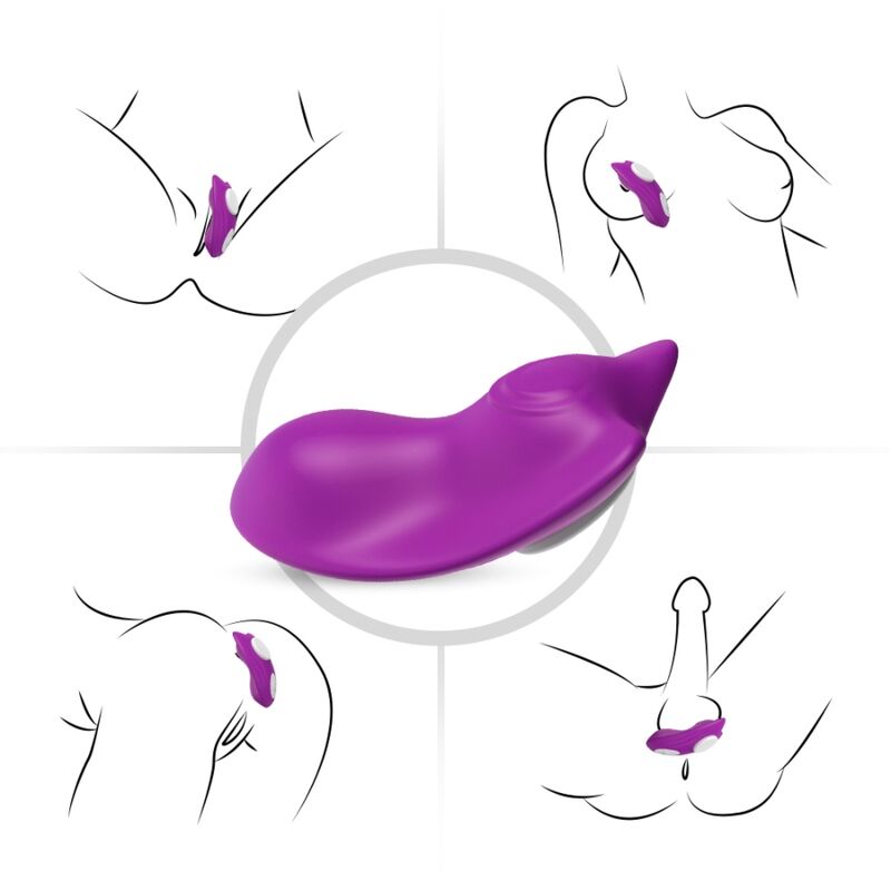 Armony Butterfly Wearable Panties Vibrator Remote Control Pink | Niks.fi verkkokauppa