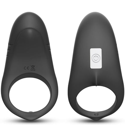 Armony Shark Vibrator Ring For Couples Remote Control Black | Niks.fi verkkokauppa