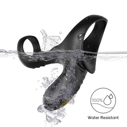 Armony Ranger Double Vibrator Ring For Couples Black | Niks.fi verkkokauppa