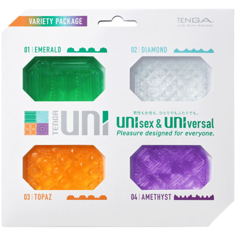 Tenga Uni Variety Masturbator Thimble Pack 4 Units | Niks.fi verkkokauppa