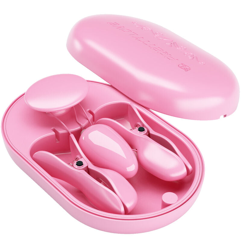 Pretty Love Surprise Box Pink Electro Stimulation Tweezers | Niks.fi verkkokauppa