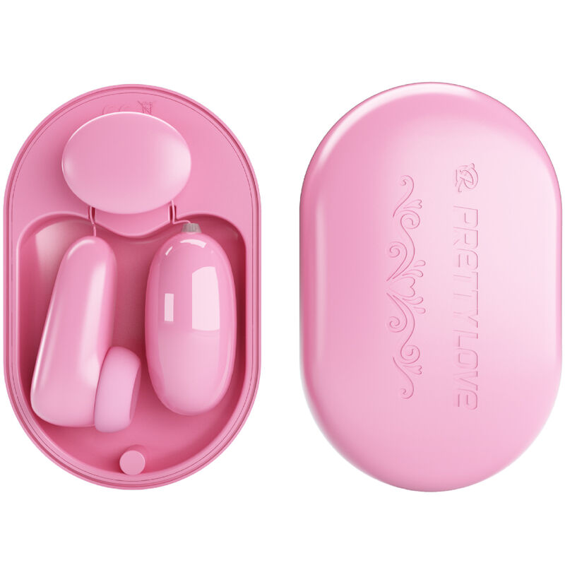 Pretty Love Magic Box Vibrating Bullet & Pink Stimulator | Niks.fi verkkokauppa