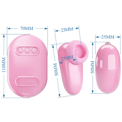 Pretty Love Magic Box Vibrating Bullet & Pink Stimulator | Niks.fi verkkokauppa