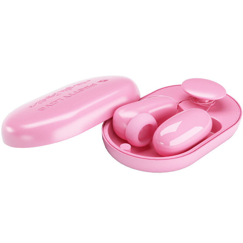 Pretty Love Magic Box Vibrating Bullet & Pink Stimulator | Niks.fi verkkokauppa