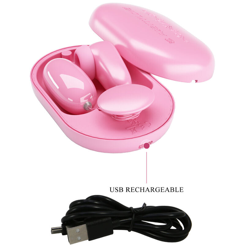 Pretty Love Magic Box Vibrating Bullet & Pink Stimulator | Niks.fi verkkokauppa