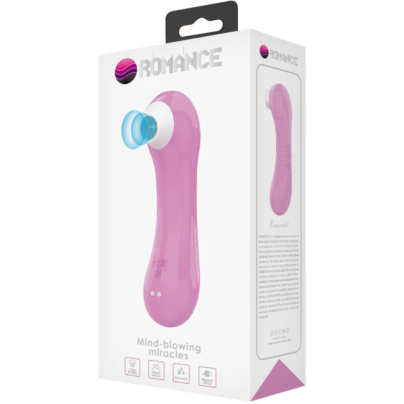 Romance Emerald Pink Clitoris Sucker | Niks.fi verkkokauppa