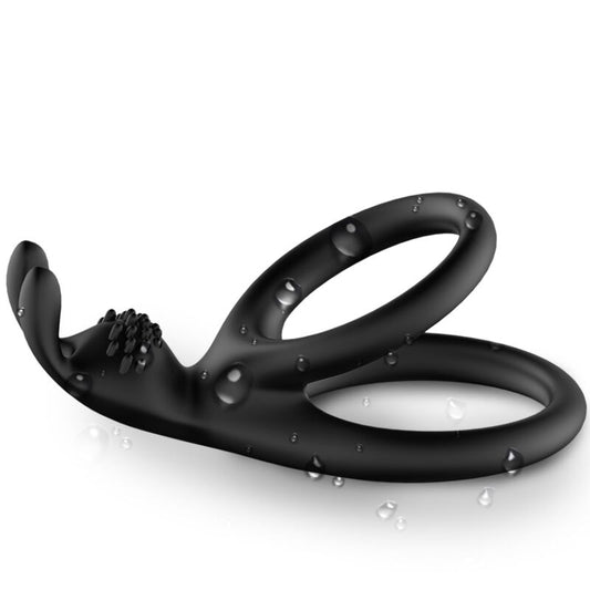 Armony Tensy Double Rabbit Ring Black | Niks.fi verkkokauppa
