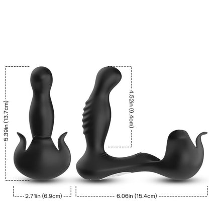 Armony Surround Vibrator Anal & Stimulator Testiculos Remote Control Black | Niks.fi verkkokauppa