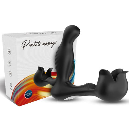 Armony Surround Vibrator Anal & Stimulator Testiculos Remote Control Black | Niks.fi verkkokauppa