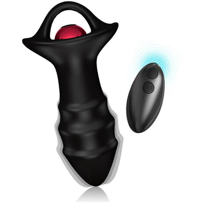 Armony Kylin Finger Vibrator & Anal Plug Remote Control Black | Niks.fi verkkokauppa