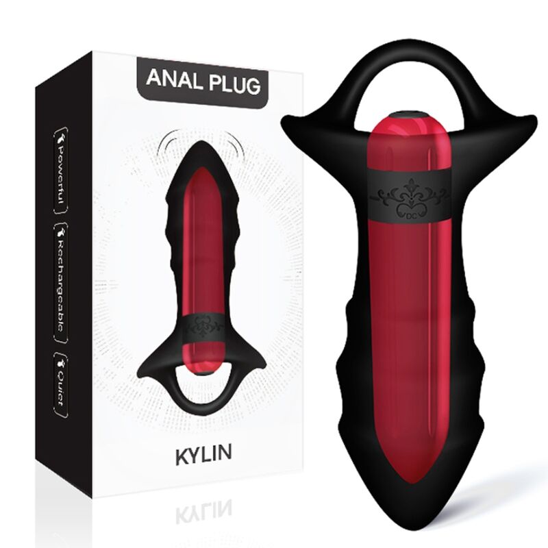Armony Kylin Finger Vibrator & Anal Plug Remote Control Black | Niks.fi verkkokauppa