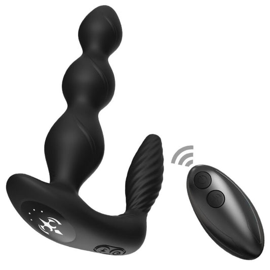 Armony Manfun Vibrator & Stimulator Anal Plug Remote Control Black | Niks.fi verkkokauppa