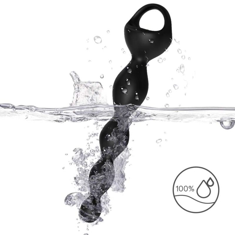 Armony Vibrator Finger Anal Plug Black | Niks.fi verkkokauppa