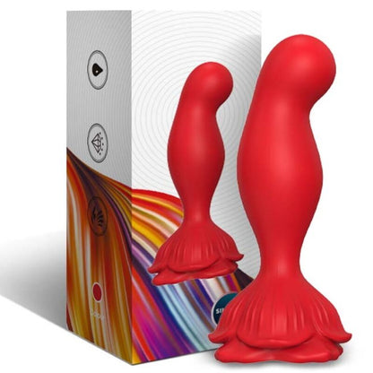 Armony Pink Vibrator & Anal Plug Remote Control Red | Niks.fi verkkokauppa