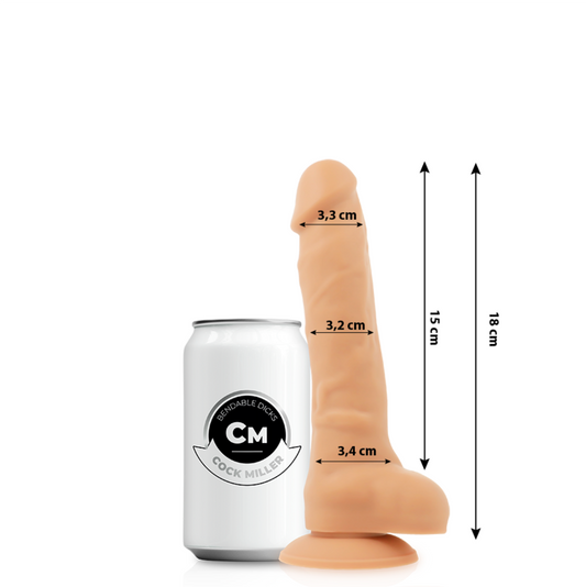 Cock Miller Silicone Density Articulable Cocksil 18 Cm | Niks.fi verkkokauppa