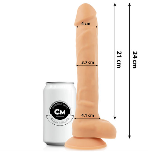 Cock Miller Silicone Density Articulable Cocksil 24 Cm | Niks.fi verkkokauppa