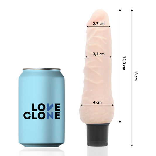 Loveclone Sven Self Lubrication Vibrator 18.5 Cm O- 3.3 Cm | Niks.fi verkkokauppa