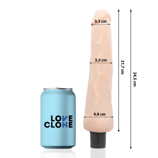 Loveclone Ragnar Self Lubrication Vibrator 24.5 Cm O- 3.5 Cm | Niks.fi verkkokauppa