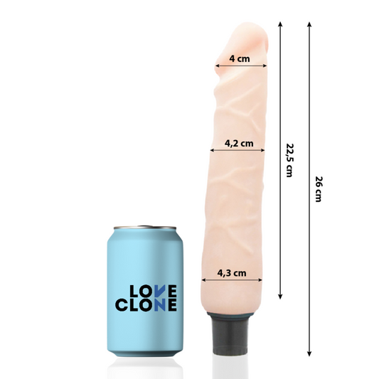 Loveclone Jansen Self Lubrication Vibrator 26 Cm -O 4.2 Cm | Niks.fi verkkokauppa