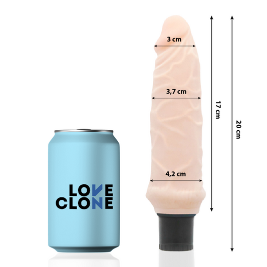 Loveclone Ivar Self Lubrication Vibrator 20 Cm O- 3.7 Cm | Niks.fi verkkokauppa
