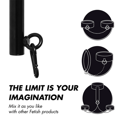 Fetish Submissive Bondage Adjustable Separator Bar 4 Pieces | Niks.fi verkkokauppa