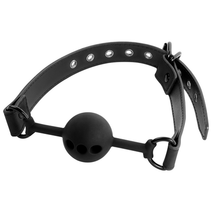 Fetish Submissive Bondage Breathable Silicone Ball Gag | Niks.fi verkkokauppa