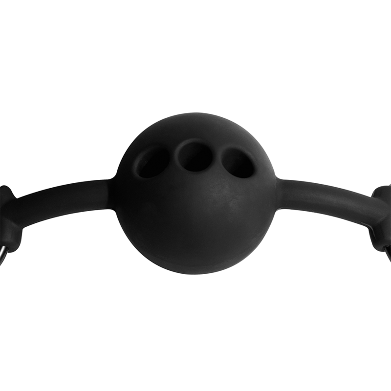 Fetish Submissive Bondage Breathable Silicone Ball Gag | Niks.fi verkkokauppa