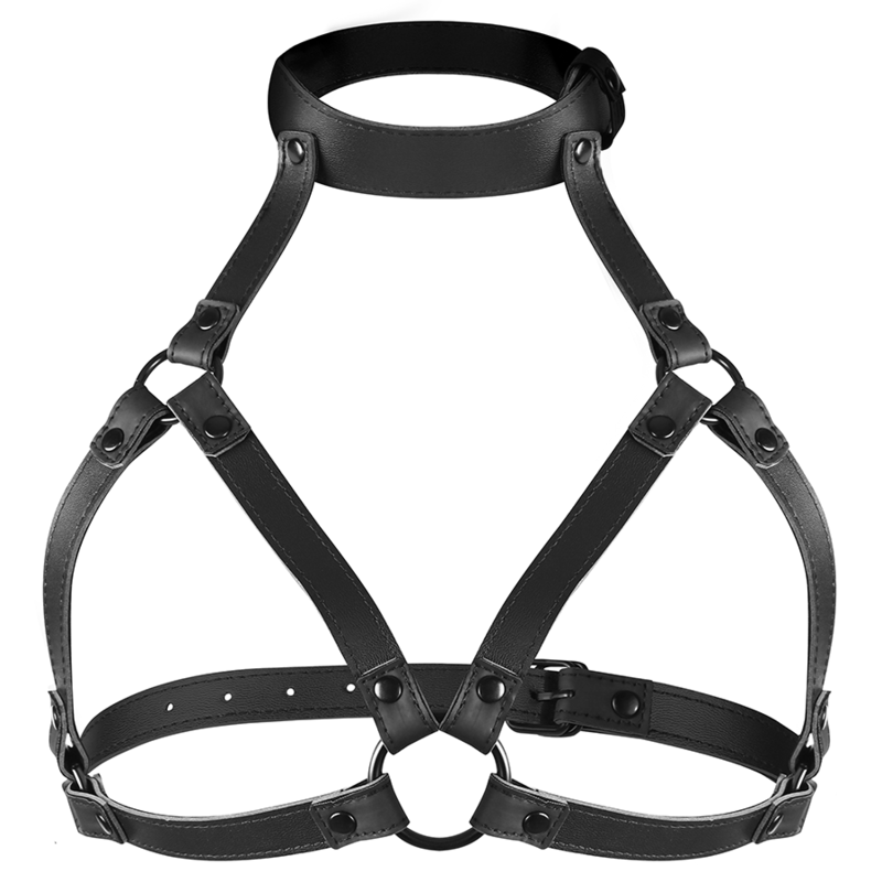 Fetish Submissive Bondage Adjustable Chest Harness | Niks.fi verkkokauppa