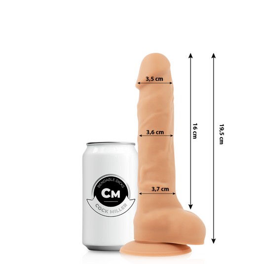 Cock Miller Silicone Density Articulable Cocksil 19.5 Cm | Niks.fi verkkokauppa