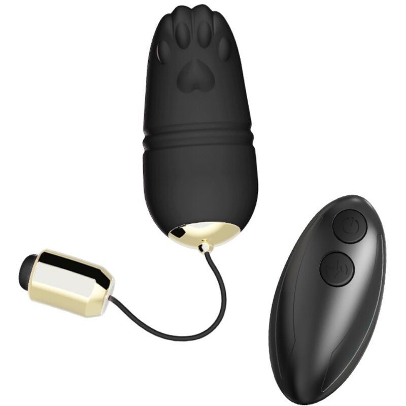 Armony Kitty Egg Vibrator G-Spot Remote Control Black | Niks.fi verkkokauppa
