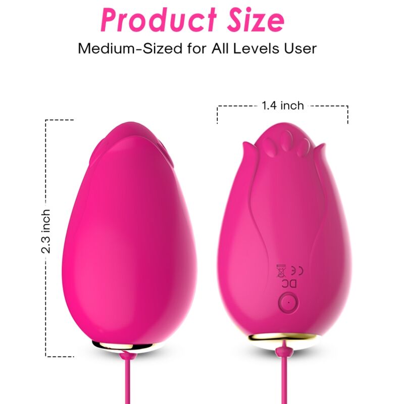 Armony Mandala Egg Vibrator G-Spot Remote Control Fuchsia | Niks.fi verkkokauppa