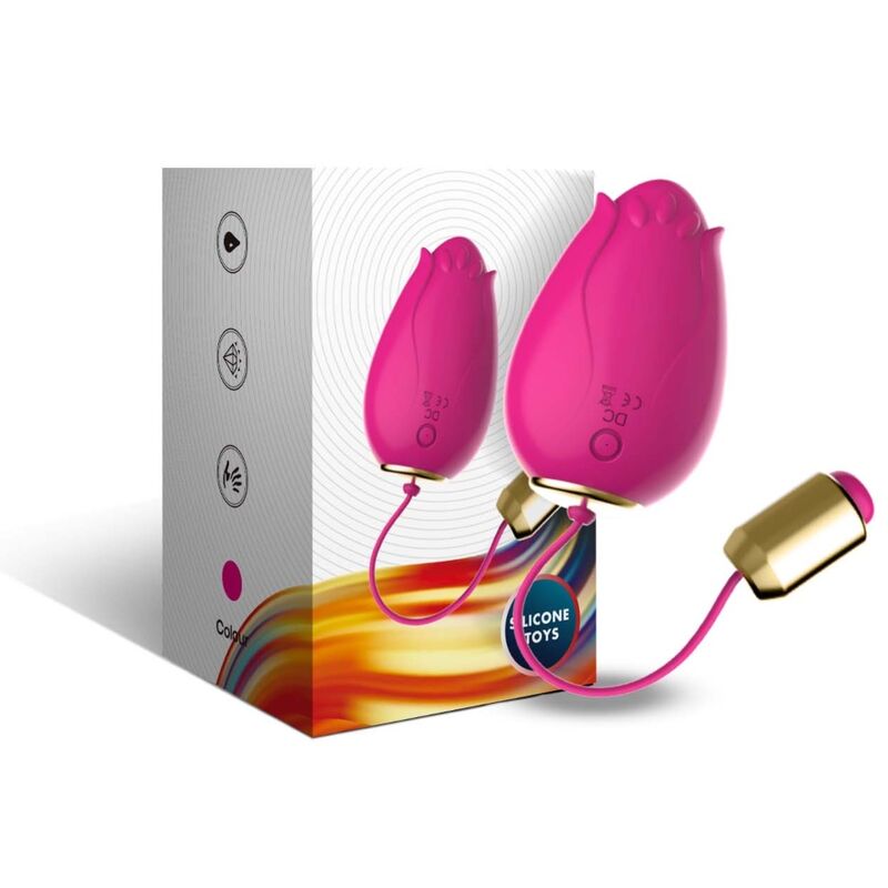 Armony Mandala Egg Vibrator G-Spot Remote Control Fuchsia | Niks.fi verkkokauppa