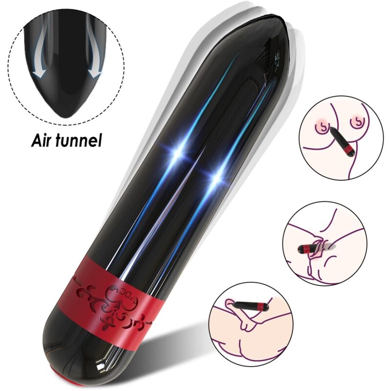 Armony Rocket Vibrator Bullet Black | Niks.fi verkkokauppa