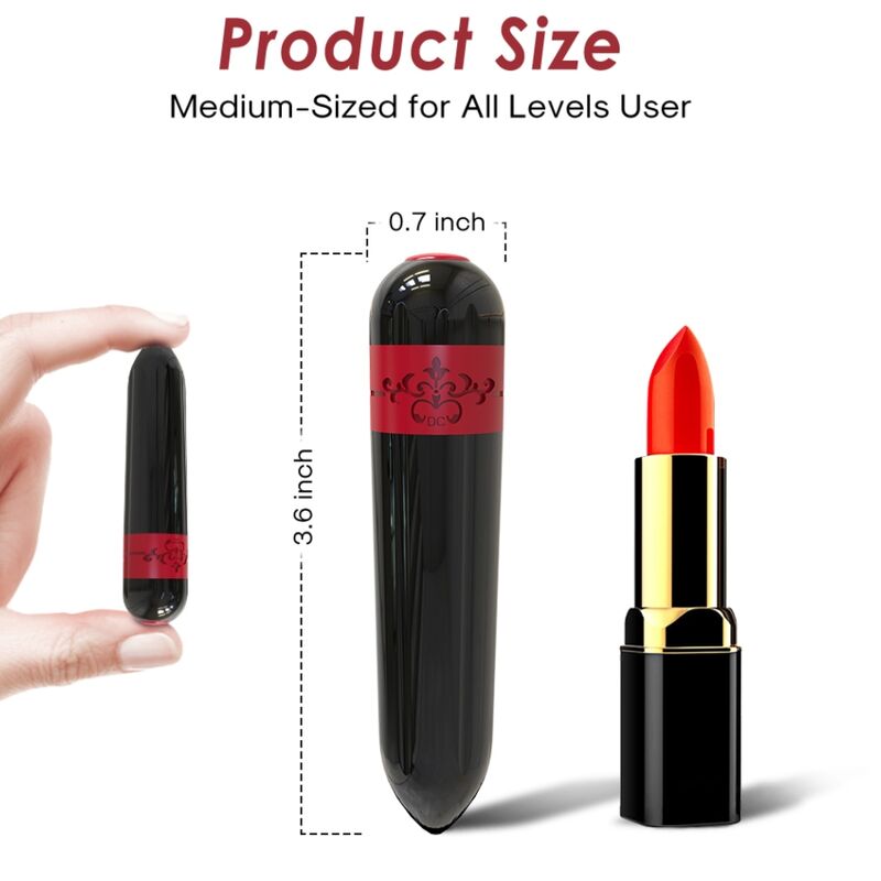 Armony Rocket Vibrator Bullet Black | Niks.fi verkkokauppa