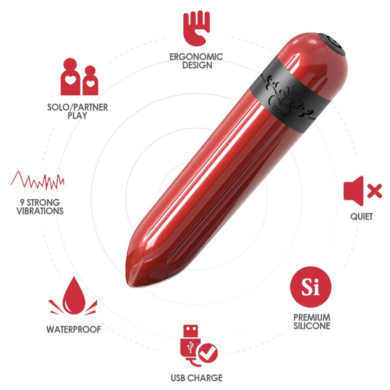 Armony Rocket Vibrator Bullet Fuchsia | Niks.fi verkkokauppa