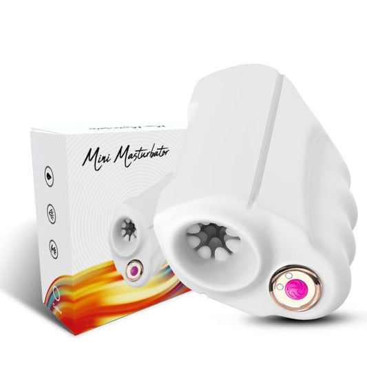 Armony Master Masturbator & Vibrator White | Niks.fi verkkokauppa