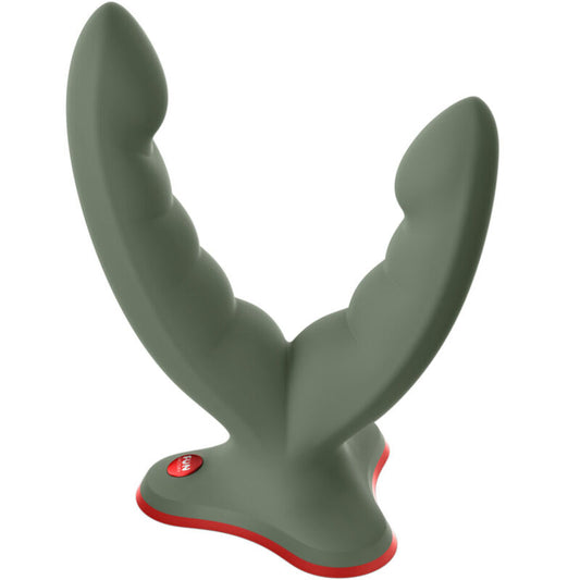 Fun Factory Ryde Double Dildo & Massager Green | Niks.fi verkkokauppa